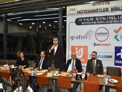Isparta’da Müteahhitler Birliği’nden Birlik ve Dayanışma İftarı