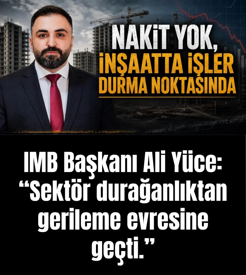 NAKİT YOK, İNŞAATTA İŞLER DURMA NOKTASINDA